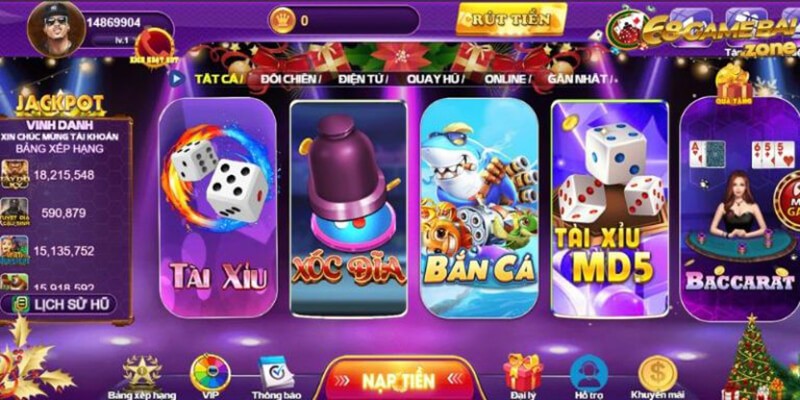 Các trò chơi tại 68 Game Bài hot